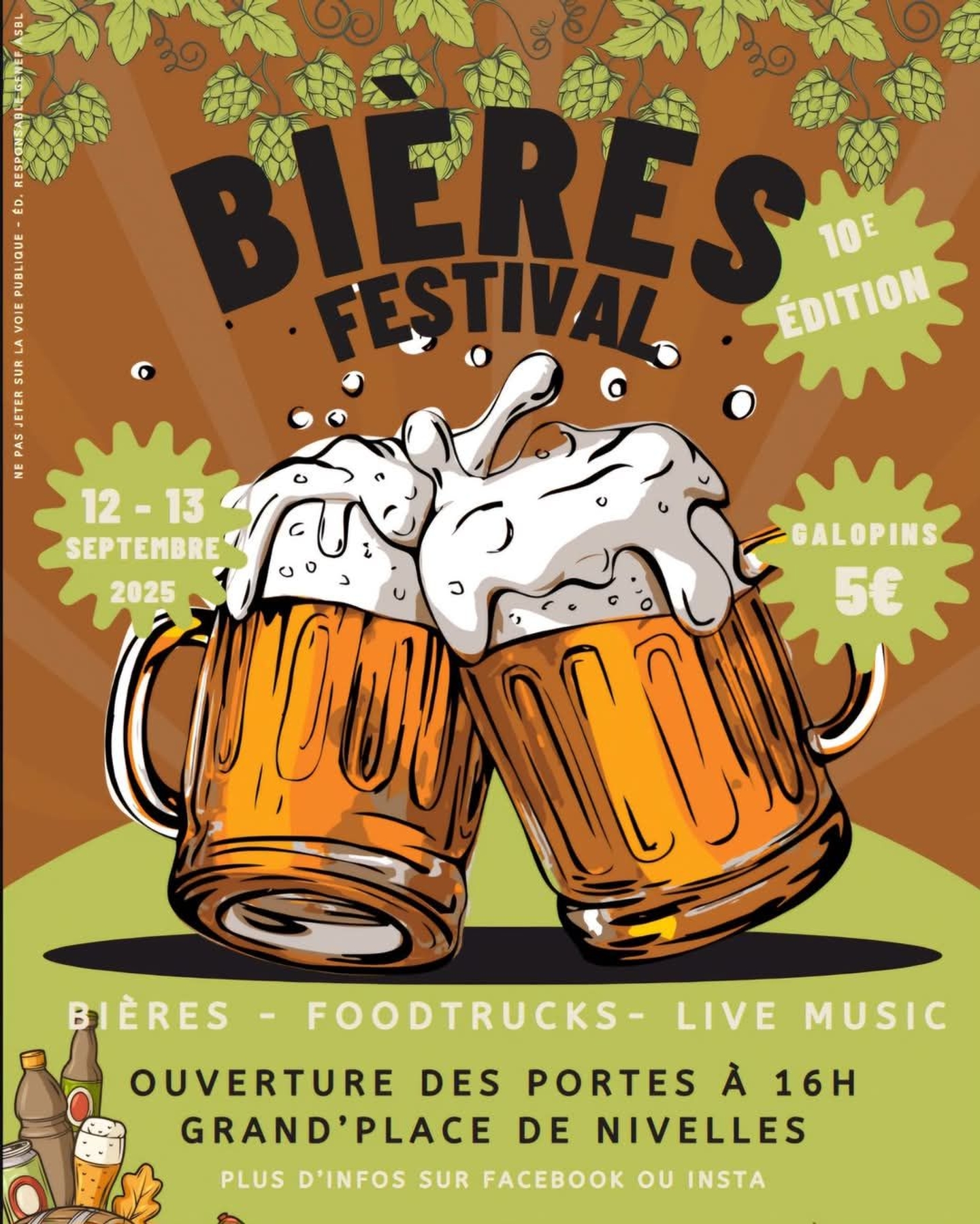 Prospectus du Festival des Bières Artisanales et des Produits du Terroir